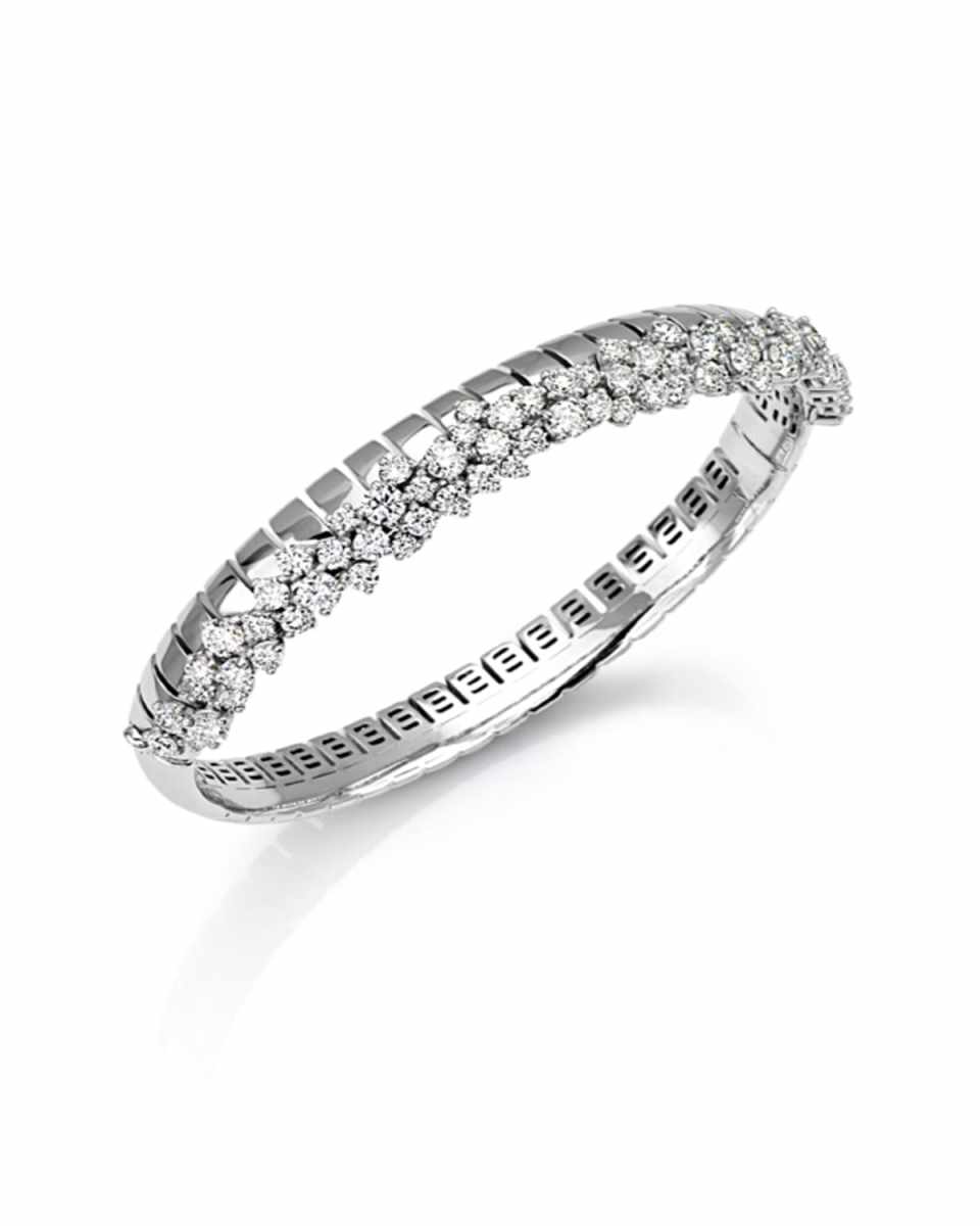 18k White Gold Diamond Bracelet